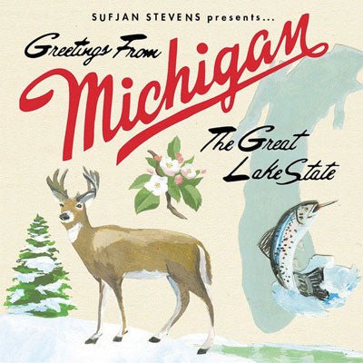 Stevens, Sufjan ‎– Greetings From Michigan The Great Lake State (Vinyl)