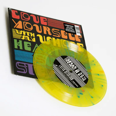 Stevens, Sufjan - Love Yourself/With My Whole Heart (Limited Tie Dye Splatter Coloured 7" Vinyl)