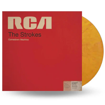 Strokes, The - Comedown Machine (Limited Edition Yellow/Red Marble Coloured Vinyl)