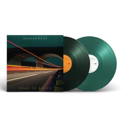 Supergrass - Road to Rouen (20th Anniversary Forrest and Petrol Green Coloured 2LP Vinyl)