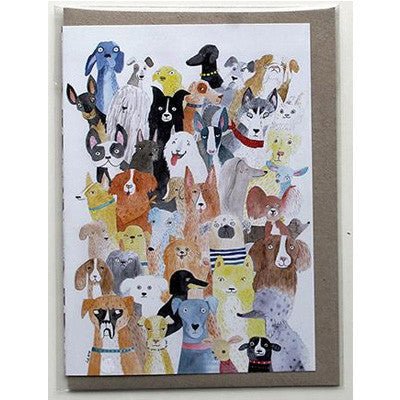 Surfing Sloth Card - Dogs Dogs Dogs
