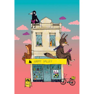 Surfing Sloth Card - Happy Valley