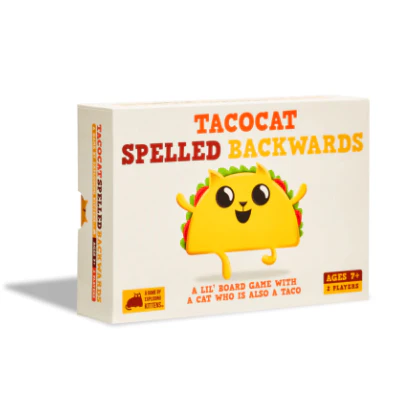 Tacocat Spelled Backwards Game