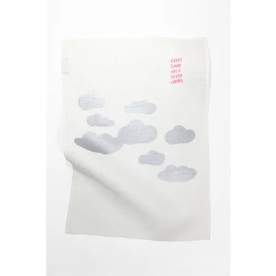 Skimming Stone Tea Towel - Cloud