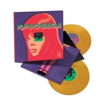 Various - Pop Psychedelique (Best of French Psychedelic Pop 1964-2019) (Limited Jasmine Yellow Coloured 2LP Vinyl)