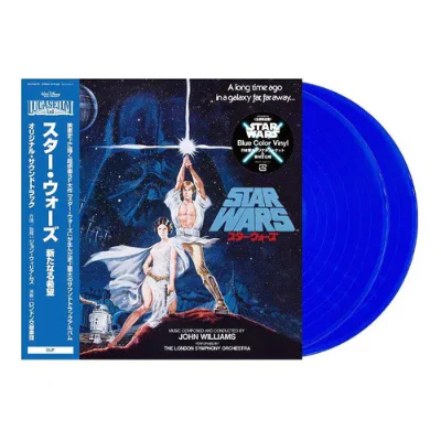 Williams, John - Stars Wars: A New Hope Soundtrack (Japanese Import) (Blue Coloured 2LP Vinyl)