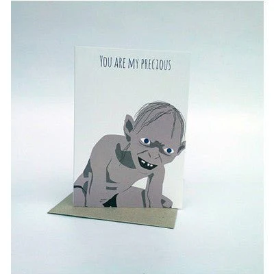 Meet Me In Shermer Card - You Are My Precious Lord Of The Rings
